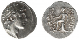 The Seleukid Kingdom - Alexander I Balas (150-145 BC) - AR Drachm (Antioch on the Orontes, undated issue, 149/8-148/7 BC, 3.93 g) - Diademed head righ...
