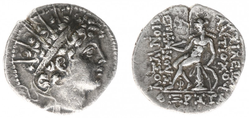 The Seleukid Kingdom - Antiochos VI Dionysos (145-142 BC) - AR Drachm (Antioch o...