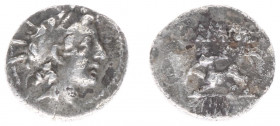 The Seleukid Kingdom - Antiochos VI Dionysos (145-142 BC) - AR Hemidrachm (Antioch on the Orontes, 1.88 g) - Radiate and diademed head right / ΒΑΣΙΛΕΩ...