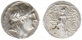 The Seleukid Kingdom - Antiochos VII Euergetes (138-129 BC) - AR Tetradrachm (Antioch on the Orontes, 16.64 g) - Diademed head right within fillet bor...
