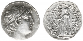 The Seleukid Kingdom - Antiochos VII Euergetes (138-129 BC) - AR Tetradrachm (Antioch on the Orontes, 16.40 g) - Diademed head right within fillet bor...