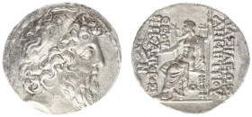 The Seleukid Kingdom - Demetrios II Nikator (second reign 129-125 BC) - AR Tetradrachm (Antioch on the Orontes, struck 129-128 BC, 16.55 g) - Diademed...