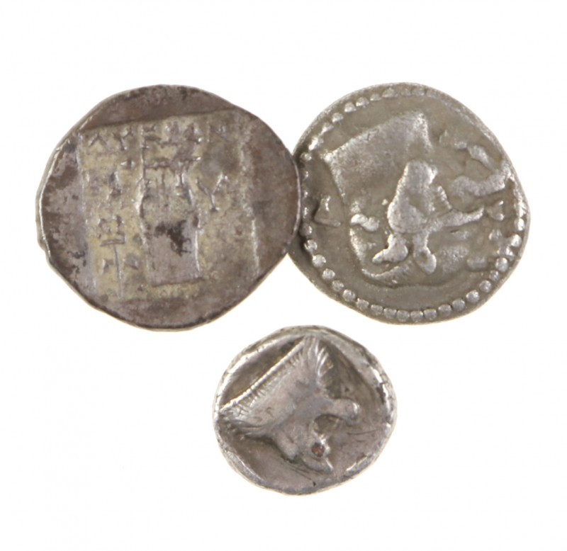 Greek / Hellenistic coinage - A small lot with an AR Hemidrachm Lycian League (1...