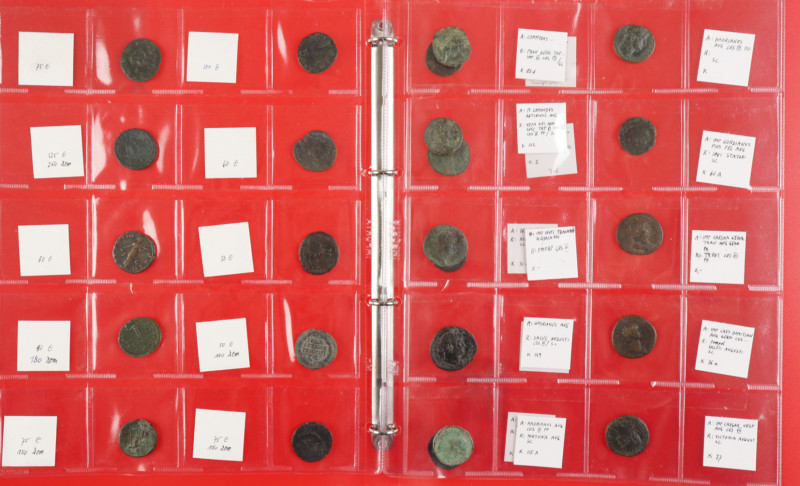 Roman coinage - An interesting lot of Roman bronzes, Asses and Dupondii: Nerva, ...