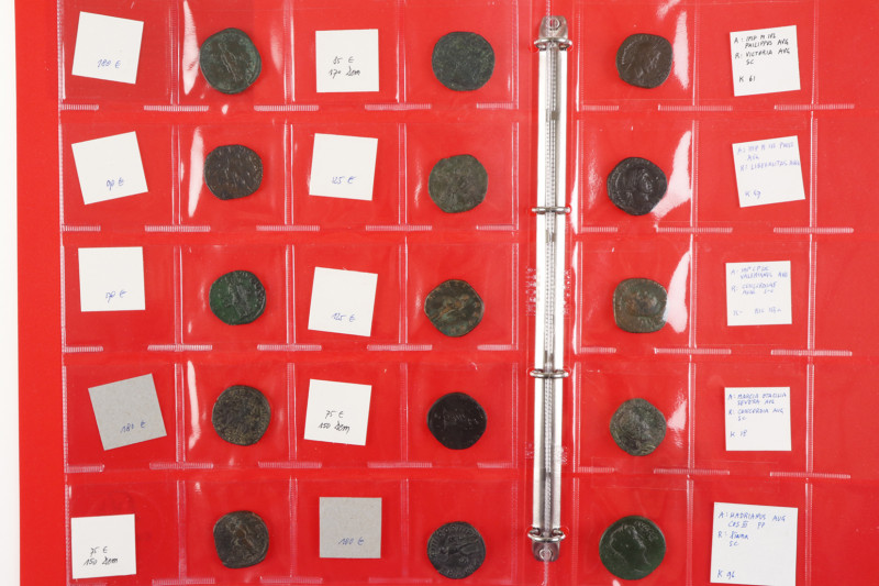 Roman coinage - An interesting lot of Roman Sestertii: Gordianus Pius III (4), S...