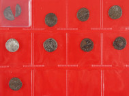Roman coinage - A lot with Roman Antoniniani: Philippus I Arabs, Trebonianus Gallus (2), Gordianus Pius III (2), Philippus II, Volusianus and Elagabal...