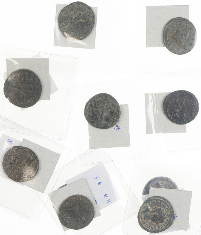 Roman coinage - Roman Empire - lot of 12 antoniniani of empreror Tacitus: Romae ...