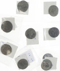 Roman coinage - Roman Empire - lot of 12 antoniniani of empreror Tacitus: Romae Aeternae, Spes Publica, Temporum Felicitas, etc. - F to VF