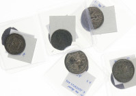 Roman coinage - Roman Empire - lot of 10 antoniniani of empreror Probus: Adventus Aug, Clementia Temp, Conservat Aug, etc. - F/VF, some silvering
