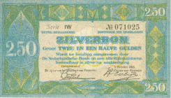 Netherlands - 2½ Gulden 1918 Zilverbon (Mev. 12-3 (12-6) / AV 10.6) - 1.10.1923 - UNC-