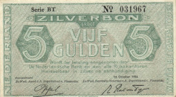 Netherlands - 5 Gulden 1944 Zilverbon (Mev. 22-1c / AV 17.1b.2) - UNC/UNC-