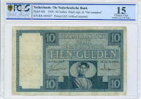 Netherlands - 10 Gulden 1924 Zeeuws Meisje (Mev. 39-2b / AV 28.1c) - PCGS Gold Shield Fine 15