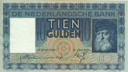 Netherlands - 10 Gulden 1933 Grijsaard (Mev. 40-1a / AV 29.1a) - UNC