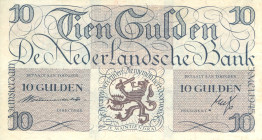 Netherlands - 10 Gulden 1945 I Lieftinck (Mev. 45-1a / AV 34.1a) - ZF