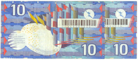 Netherlands - 10 Gulden 1997 IJsvogel (Mev. 50-1 / AV 38.1a.2 + 38.1a.3) - Proefseries 2 types - Totaal 2 stuks in gem. FR