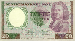 Netherlands - 20 Gulden 1955 Boerhaave (Mev. 60-1 /AV 43.1) - PR-