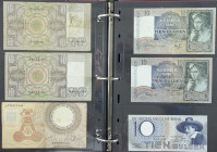 Nederland - Album met leuke verzameling NL bankbiljetten 1-1000 Gulden wo. 1 Gulden 1914, Zilverbonnen jaren '20, 10 Gulden Lieftinck, 20 Gulden Stuur...