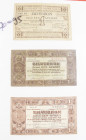 Nederland - Mapje biljetten NL periode 1918-1945 wo. zilverbonnen en muntbiljetten