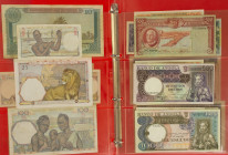 Afrika - Small collection banknotes Africa - ca. 28 pcs.