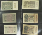 Duitsland - Album banknotes Germany including Sachsen, Bayern, Wurttemberg, Baden, Rentenmarken, Notgeld, etc.