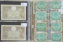 Frankrijk - Album banknotes France 1936-1987 including P. 86, 90, 102, 130, etc. - Total ca. 88 pcs.