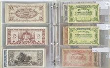Hongarije / Hungary - Album banknotes Hungary 1920-1946 including 20 Forint 1930, Russian occupation red army, etc. - Total ca. 52 pcs.