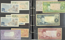Indonesië - Album banknotes Indonesia 1945-2009 - Total ca. 88 pcs.