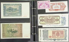 Polen - Album collection banknotes Poland 1917-1998 including ½, 1 + 2 Marek 1917, 100 + 500 Zlotych 1919, 1000 Zlotych 1965, etc. etc.