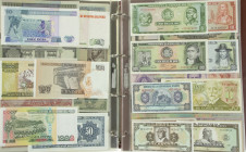 Zuid-Amerika / South America - Album banknotes world including Bolivia, Uruguay, Argentina, etc.