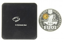 Nederland - 200 Euro 1999 Helsinki - 2 gram Goud en 155.5 gram Zilver - Proof