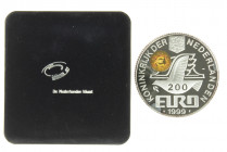 Nederland - 200 Euro 1999 Berlijn - 2 gram Goud en 155.5 gram Zilver - Proof