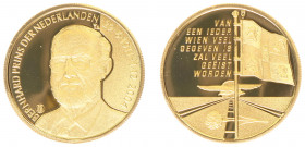 Nederland - Penning 2004 'Bernhard - In Memoriam' - Goud 3.5 gram .916 - Proof