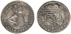 Austria - Empire - Ferdinand II (1590-1637) - Taler 1626, Ensisheim (Dav.3350) - Obv: Armored bust with shouldered sceptre right, date right / Rev: Cr...