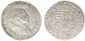 Austria - Empire - Leopold V (1619-1632) - Taler 1620, Ensisheim (Klemesch56, Dav.3344, Hahn41c) - Obv: Draped bust right dividing 16-20 / Rev: Crowne...