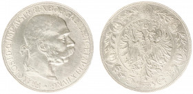 Austria - Empire - Franz Joseph I (1848-1916) - 5 Corona 1900 (KM2807) - Obv: Laureate head right / Rev: Crowned double headed imperial eagle within w...