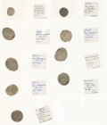 Arabian Empires - Lot with various coins of different dynasties a.w. Injuyid (2x AR Dinar), Janid Astarkhanid (5x AR Tanka) and Shaybanid (2x ARTanka)