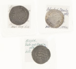 Arabian Empires - Lot (3) with Buwayhid AR dirham AH360 Shiraz (A-1550.1; Wilkes2587; ZENO267350); Billon dirham, mint and date off (A-1563; Wilkes159...