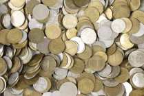 Austria - Box with appr. 5 kilo of mainly exchangeable low denomination Austrian coins