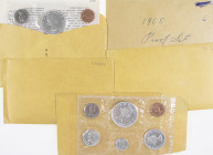 Canada - Lot with Prooflike-sets Canada 1963-1967 - 5 sets total