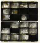 China - Collection mainly modern coins China in 2 storage boxes, all coins described and sorted in zipbags incl. 10 Yuan 2009 Panda