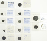 Crusader States - Small but interesting lot Crusader coins with Henry II, James II, Pietro Loredan, Hugh IV etc. with some old auction lots (Gros gran...