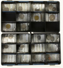 Cuba - Collection mainly modern coins Cuba in 2 storage boxes, all coins described and sorted in zipbags incl. colorized Pesos