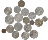 Czechoslovakia - Lot coins Czechoslovakia, mainly silver coins incl. Slovakia
