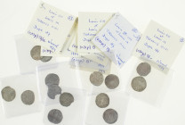 France - Small lot of 22x Deniers Tournois of Louis VIII / Louis IX, 2 with broken flans, avg. Fine - all were found in the hoard of the Dutch town of...