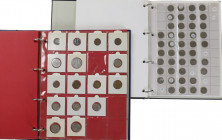 World - Box with world coins in 5 albums a.w. Germany, USA, Netherlands and Netherlands Indies
