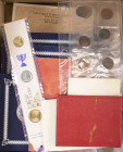World - CBox with various world coins and sets, Proba sets, Euro's etc.