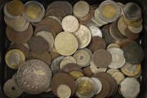 World - Lot of various world coins including some silver