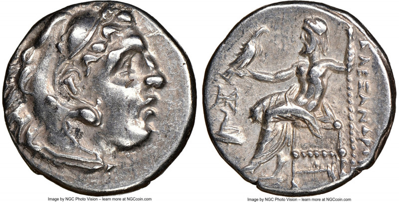 MACEDONIAN KINGDOM. Alexander III the Great (336-323 BC). AR drachm (17mm, 4.24 ...