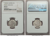 Franz I 3 Kreuzer 1762-HA MS64 NGC, Hall mint, KM2015.1. Mis-attributed on holder as KM2014.

HID09801242017

© 2020 Heritage Auctions | All Right...