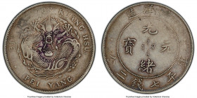 Chihli. Kuang-hsü Dollar Year 34 (1908) VF30 PCGS, Pei Yang Arsenal mint, KM-Y73.2, L&M-465. Clouds connected with long tail. 

HID09801242017

© ...